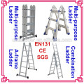 3,8 m Super-Aluminium-Teleskopleiter mit Dämpfung EN131-6 ANSI Warenwet AS / NZS CAN3-Z11-M81